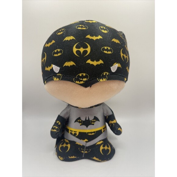 YuMe 7" DZNR Batman Emblem Batman Plush Figure - Picture 1 of 6